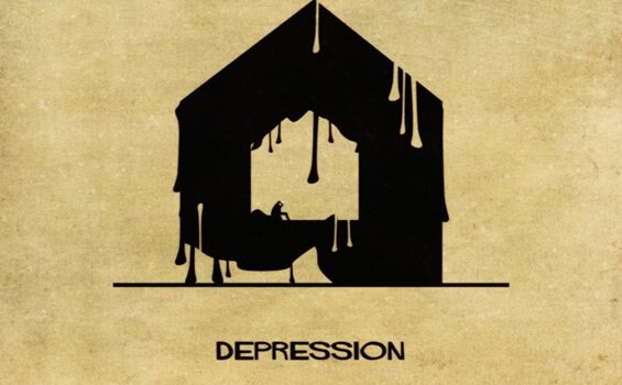 Depression som hus