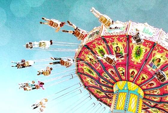 tag en tur med karrusellen