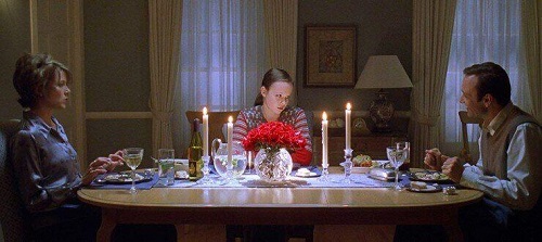 Middagsscene i American Beauty