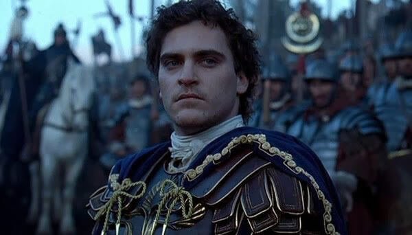 Commodus fra The Gladiator