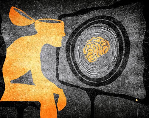 Figur, der undergår mediemanipulation