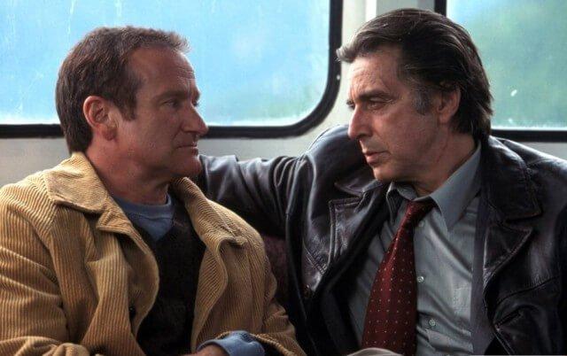 Al Pacino og Robin Williams i filmen Insomnia