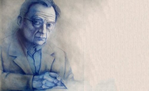 Portræt af Erich Fromm