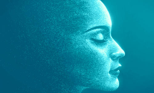 En kvinde, der bruger intuition og instinkt