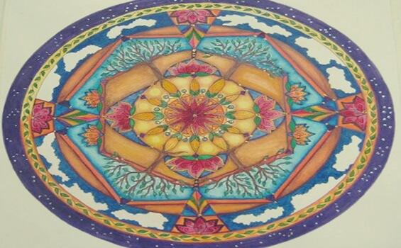 Mandala er et symbol på harmoni