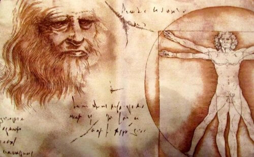 En Leonardi da Vinci tegning