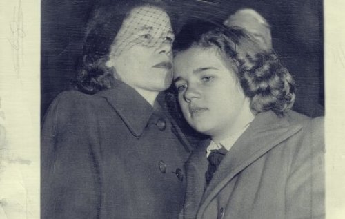 Sally Horner med sin mor