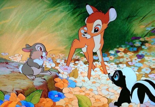 Bambi er en fantastisk film om dyr