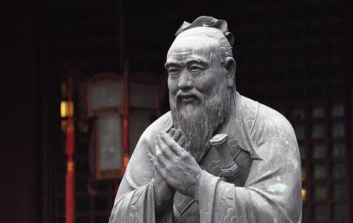 Statue af Konfutse
