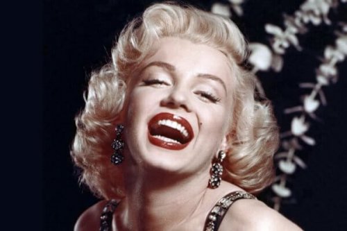 Marilyn Monroe, der smiller
