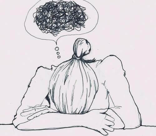 pige med angst, der tager anxiolytika