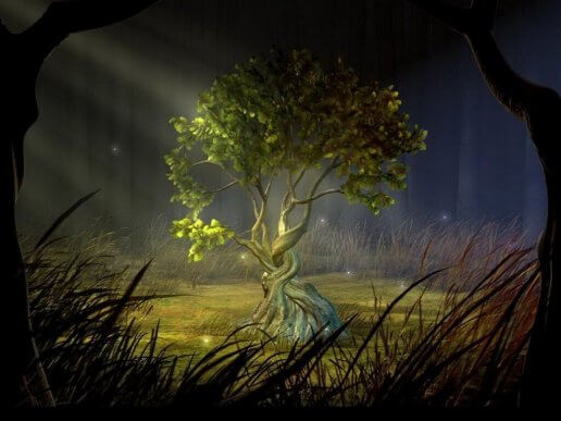 Ønsketræet i historien