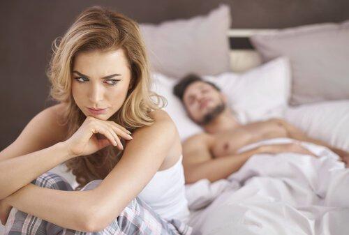 Par i seng har problemer med præstationsangst