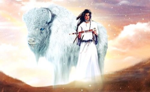 Den hvide bøffelkvinde: En indianerlegende