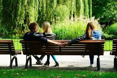 Mange er sin partner utro, som denne mand, der søger en anden kvinde