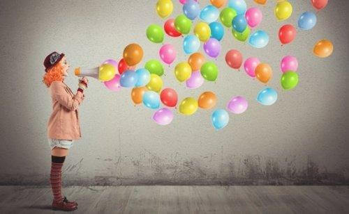 En klovns arbejde består i at gøre grin med sig selv