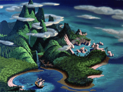 Ønskeøen er en fjerntliggende ø kun for børn