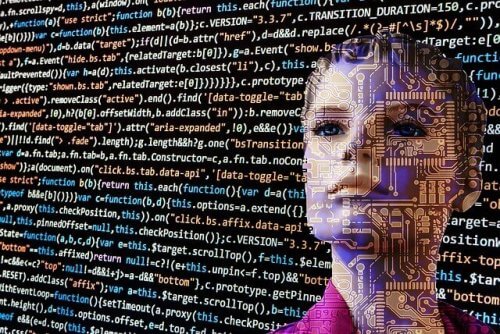Robot registrerer data på væg