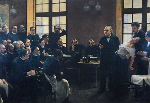 Charcot fremkom med sine teorier under sine berømte tirsdagssessioner