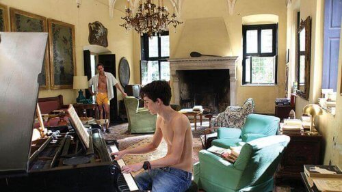 Scene fra Call Me by Your Name