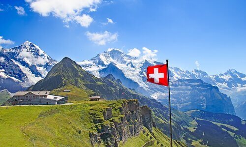 De schweiziske Alper