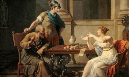 Sokrates og Xanthippe