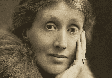 Portræt af Virginia Woolf