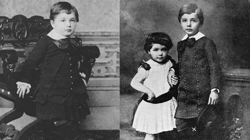 Et billede fra Einsteins barndom