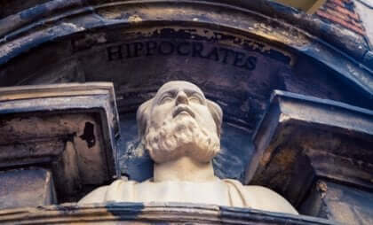 buste af Hippokrates