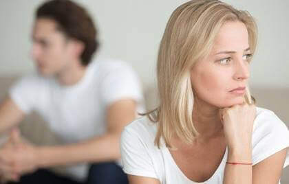 Uenigt par har svært ved at håndtere konflikter i et forhold