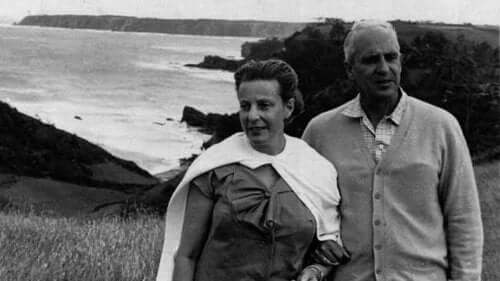 Her ses Severo Ochoa og hans hustru