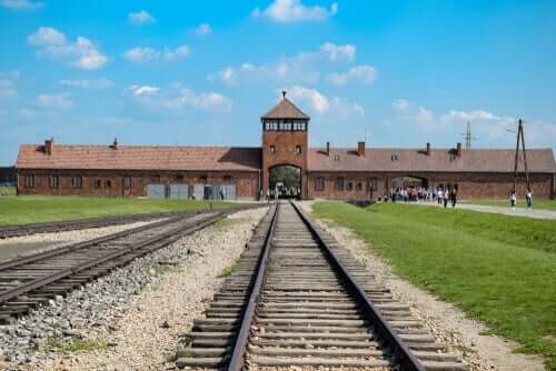 Auschwitz, hvor Chaim Ferster var