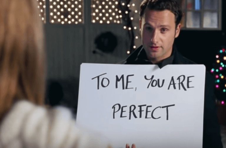 Scene fra Love Actually