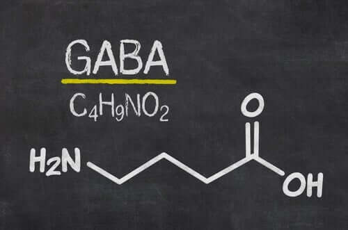 kemisk skema for GABA