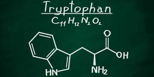 Kemisk formel for tryptofan