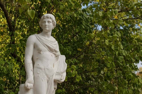 udendørs statue