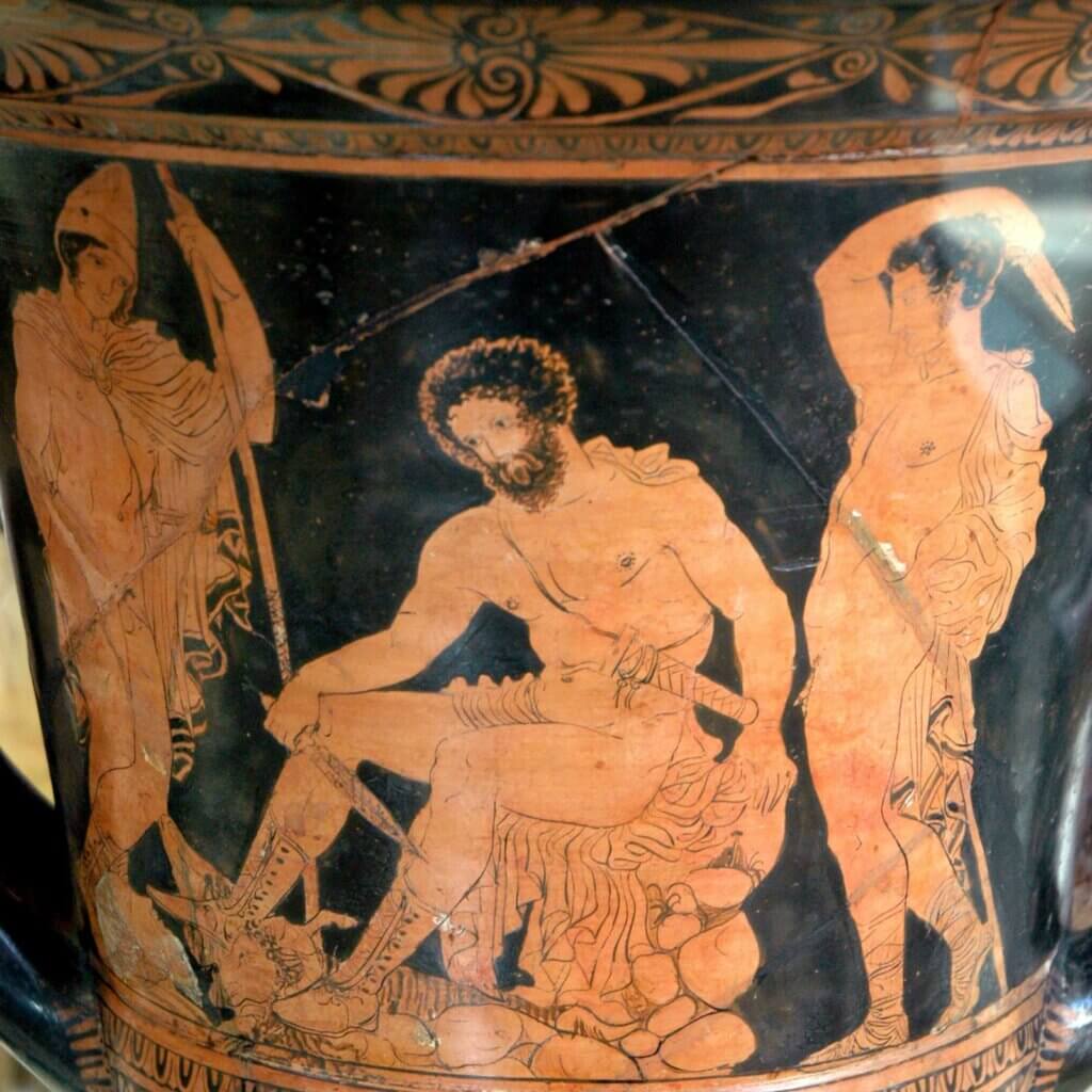 Maleri af græske guder