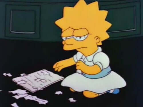 Lisa er fortvivlet