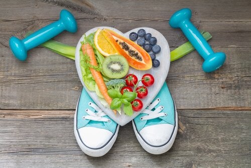 Sund kost og løbesko viser, at man skal lære børn at spise sundt
