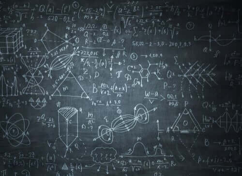 Matematiske beregninger på tavle