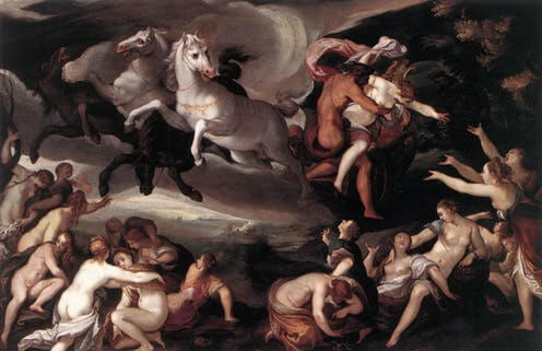 Scene fra græsk mytologi