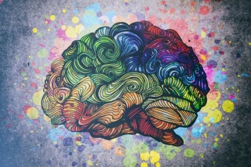 Kreativitet og maniodepressiv sindslidelse illustreres af kunstnerisk hjerne