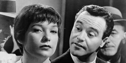 Scene fra den oscarvindende film, The Apartment