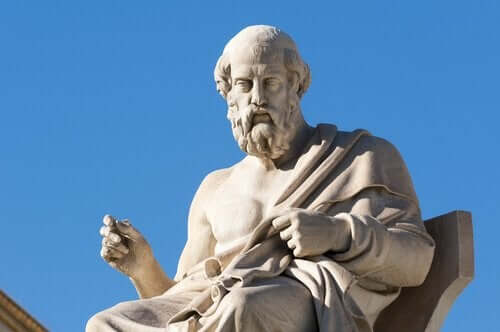 Statue af Platon