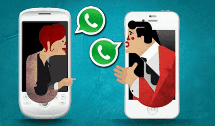 WhatsApp parret: Tekstbeskeder i parforhold