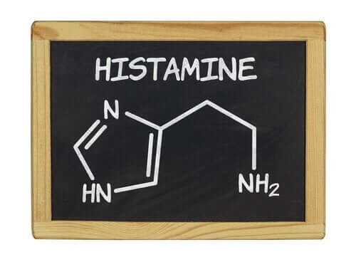 Kemisk formel for histamin