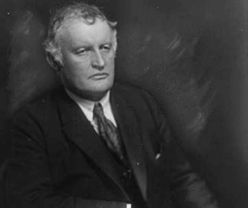 Portræt af Edvard Munch