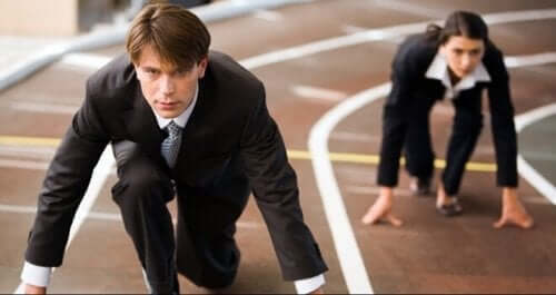 Kollegaer, der løber om kap, besidder personlighedstype A