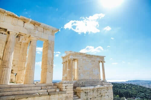 Gammelt tempel