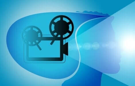 Animation af projektor